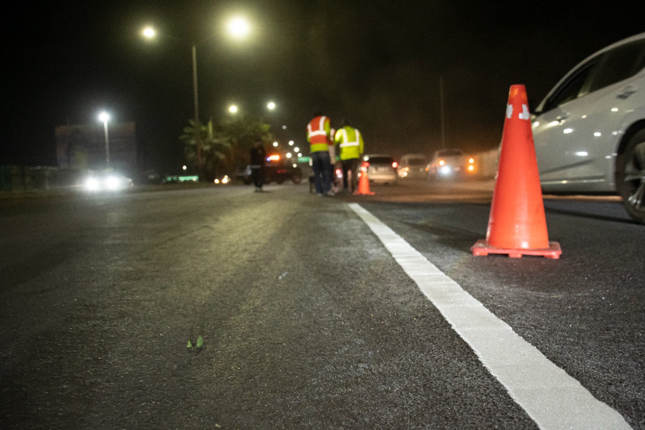 Ayuntamiento mejora seguridad vial con la aplicación de pintura termoplástica en principales avenidas de Culiacán (2)