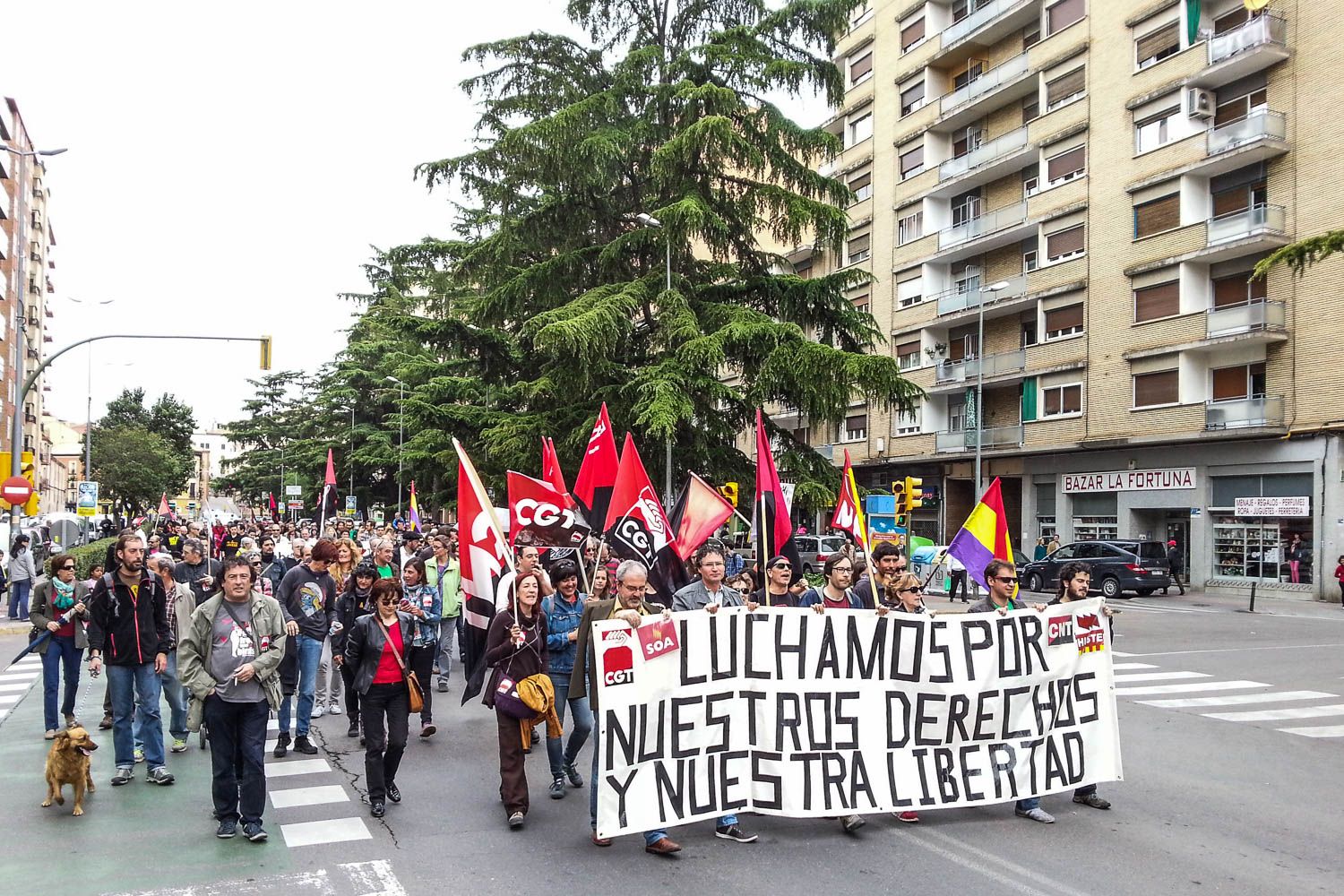 Manifestacion-primero-mayo-Huesca